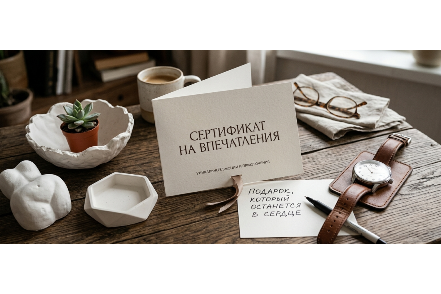 Сертификат на впечатления: как выбрать подарок, который действительно запомнится