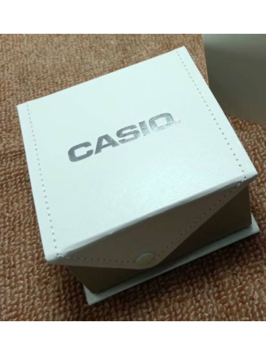 Наручные часы Casio Quartz серые со стальным браслетом