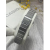 Наручные часы Casio Quartz с черным циферблатом и овальным корпусом