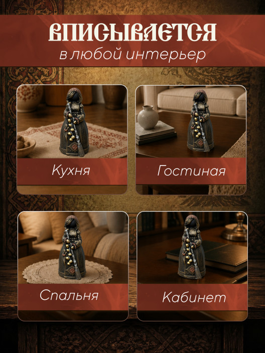 Статуэтка Берегиня Метлушка